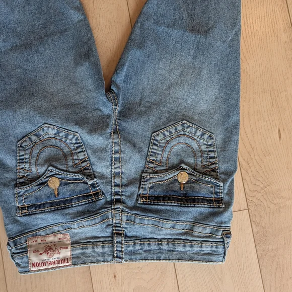 True Religion Women's Boot Cut Jeans - Light Blue - Picture 6 of 7